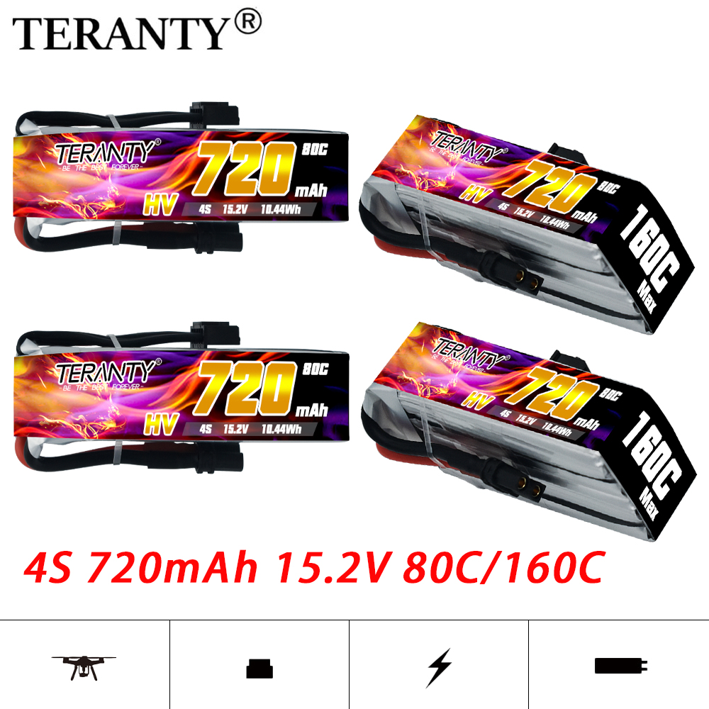 Drone Kit Fpv - TERANTY 720mAh 4S 15.2V HV Lipo
