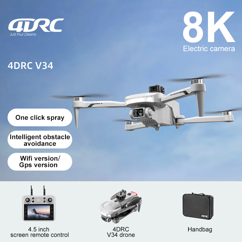 2025 New V34 Drone 8K Camera P - Drone Kit Professional 评论和价格