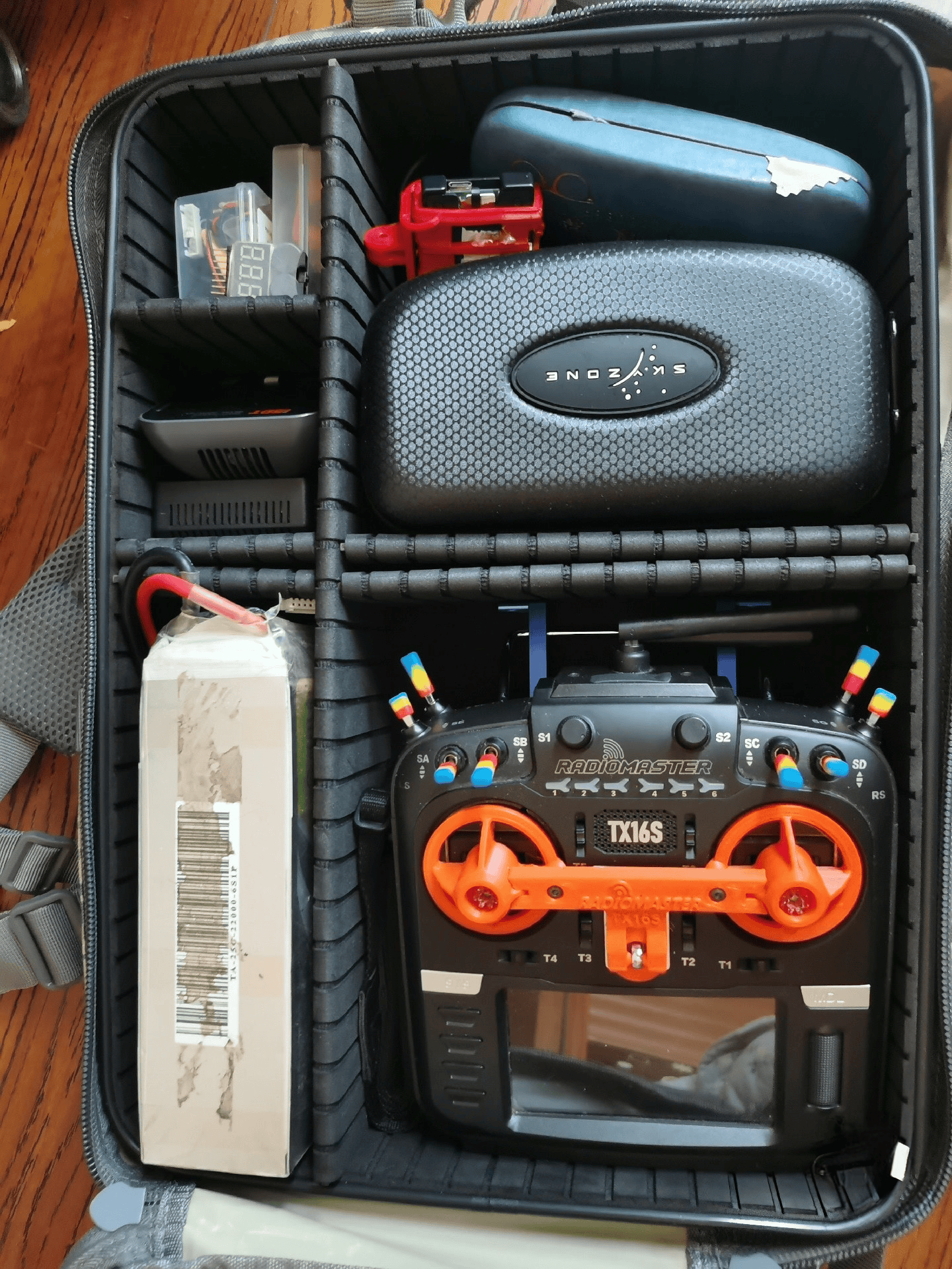 FPV Backpack Military Hang 4-5 - Drone Kit Octocopter 评论和价格