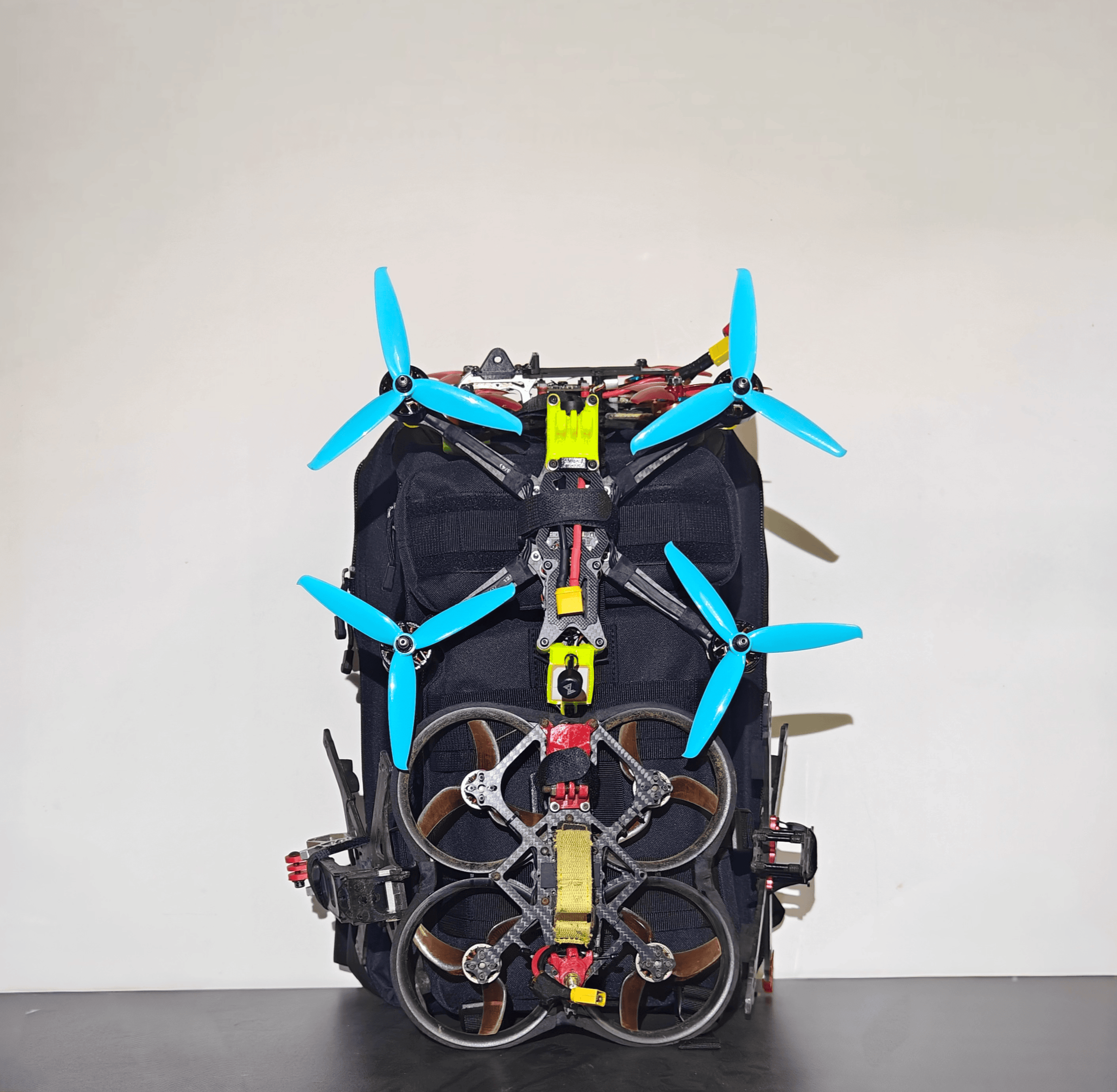 FPV Backpack Military Hang 4-5 - Drone Kit Octocopter 评论和价格