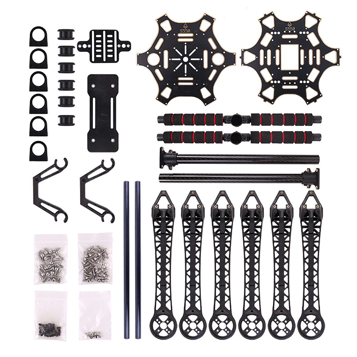 S550 F550 500 Upgrade Hexacopt - Drone Kit Hexacopter 评论和价格