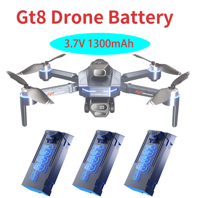 Original 3.7V 1300mAh GT8 Dron - Drone Kit Professional 评论和价格