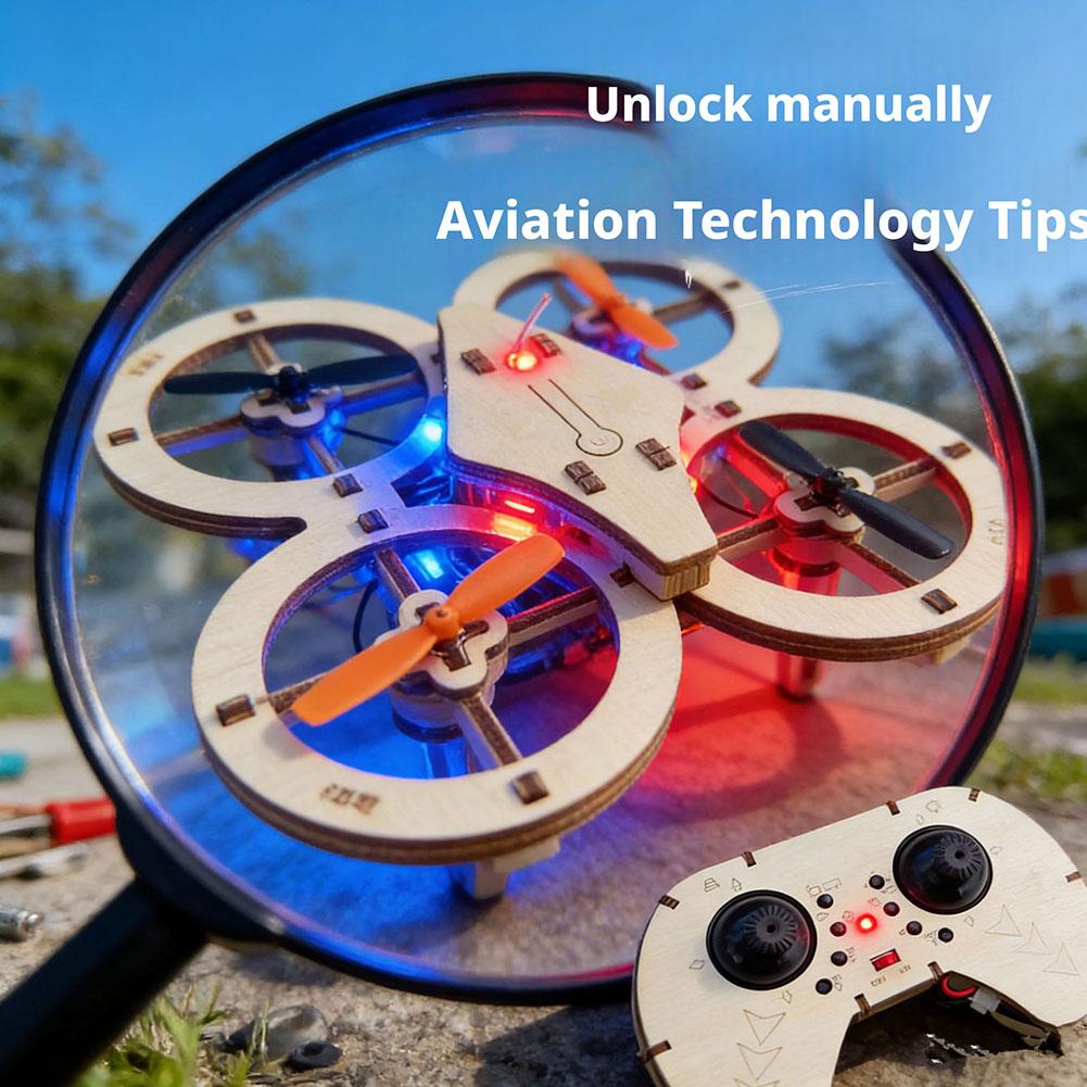 DIY Wooden RC Drone Quadcopter - Drone Kit Octocopter 评论和价格