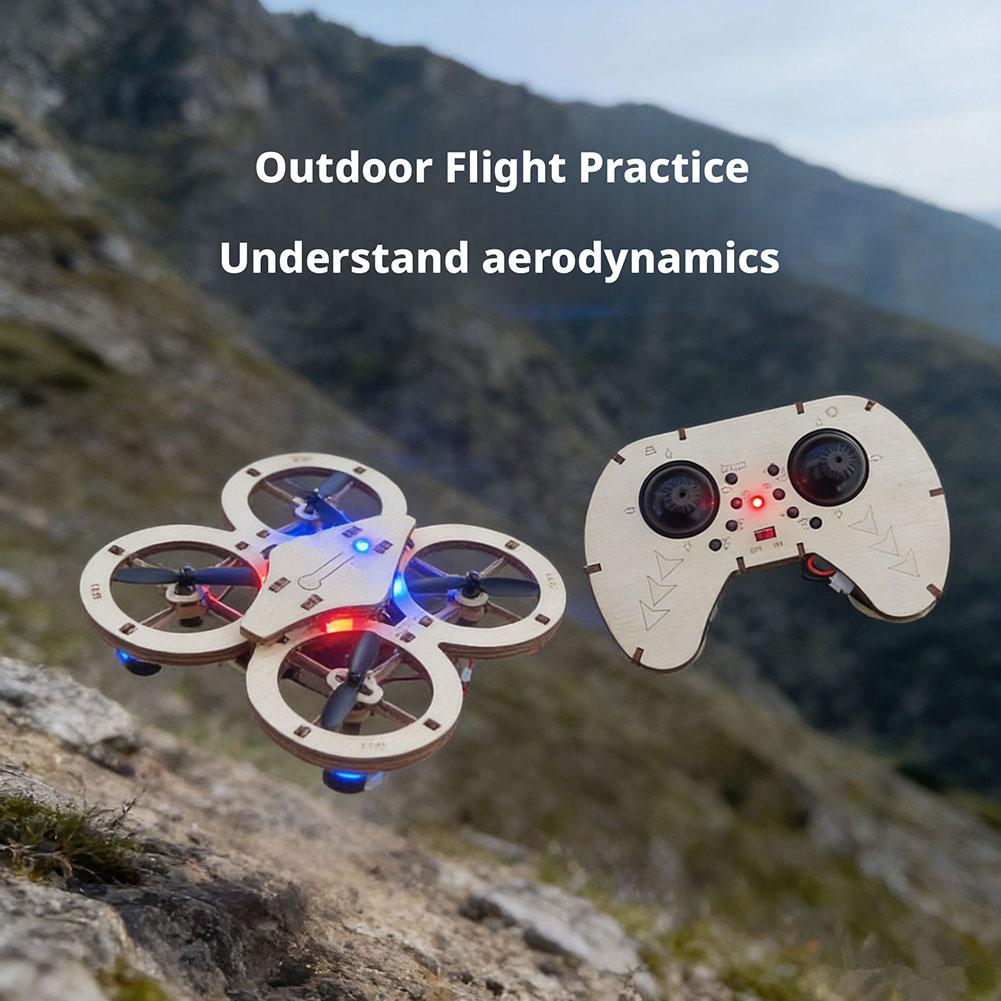 DIY Wooden RC Drone Quadcopter - Drone Kit Octocopter 评论和价格