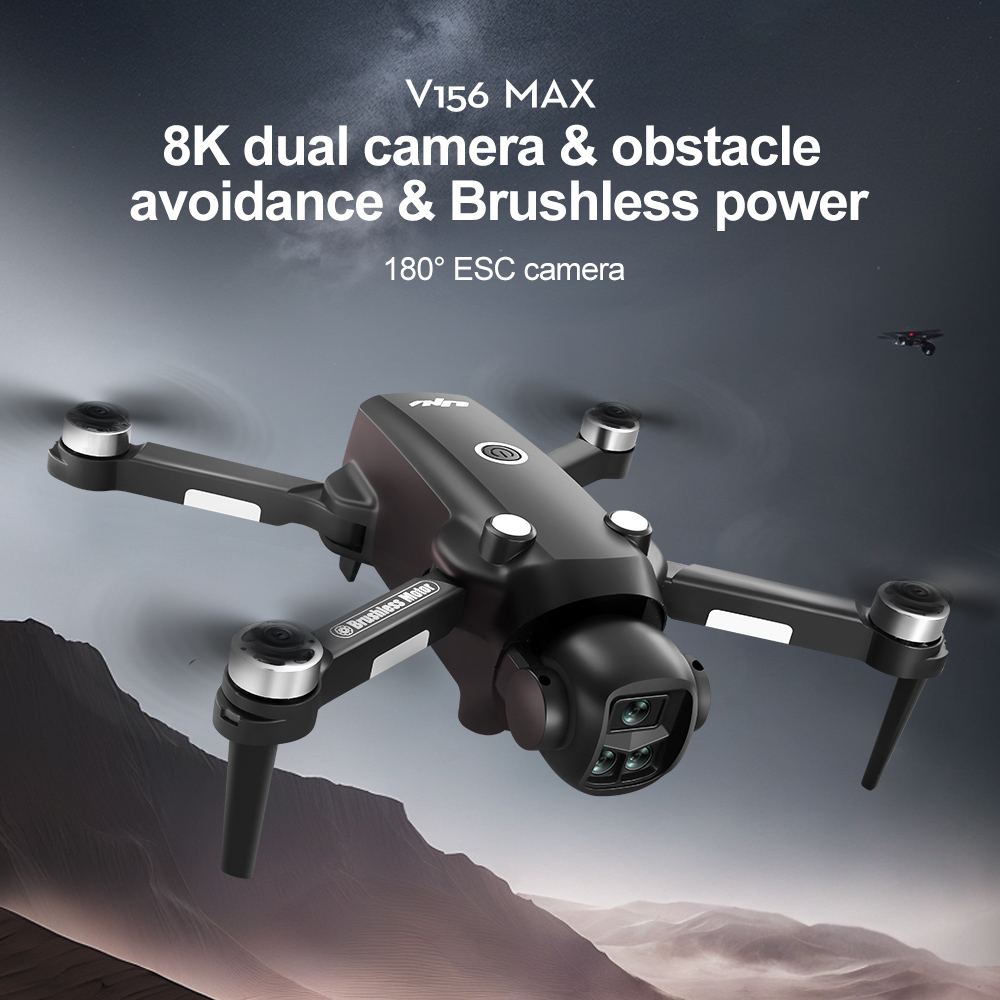 Lenovo V156 MAX 4K 8K Drone 5G - Drone Kit Long Range 评论和价格