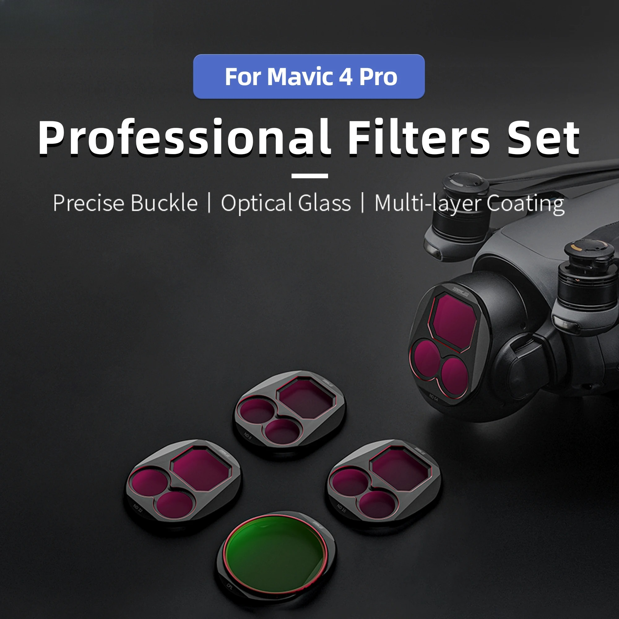 4Pcs Drone Camera ND Filters S - Drone Kit Waterproof 评论和价格