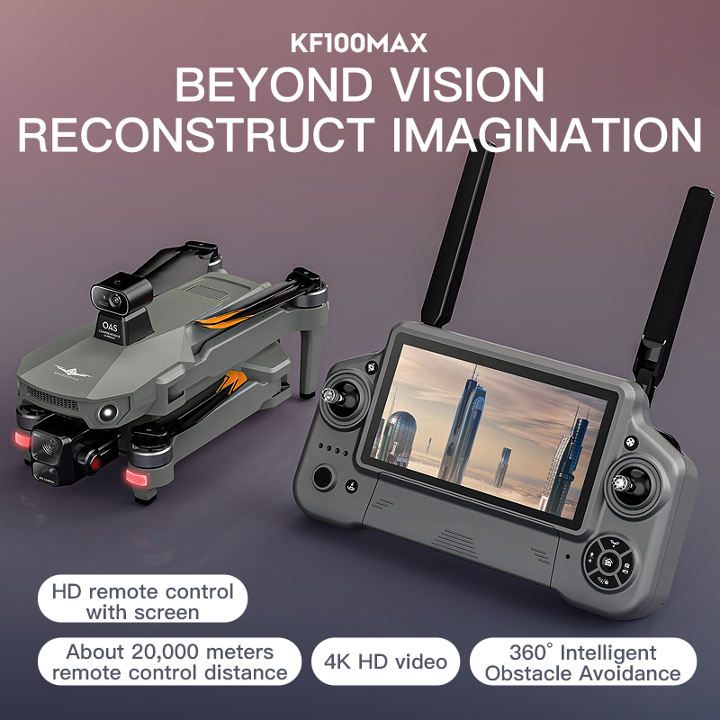 SJRC KF100 MAX 8K UHD Photo HD - Drone Kit Professional 评论和价格