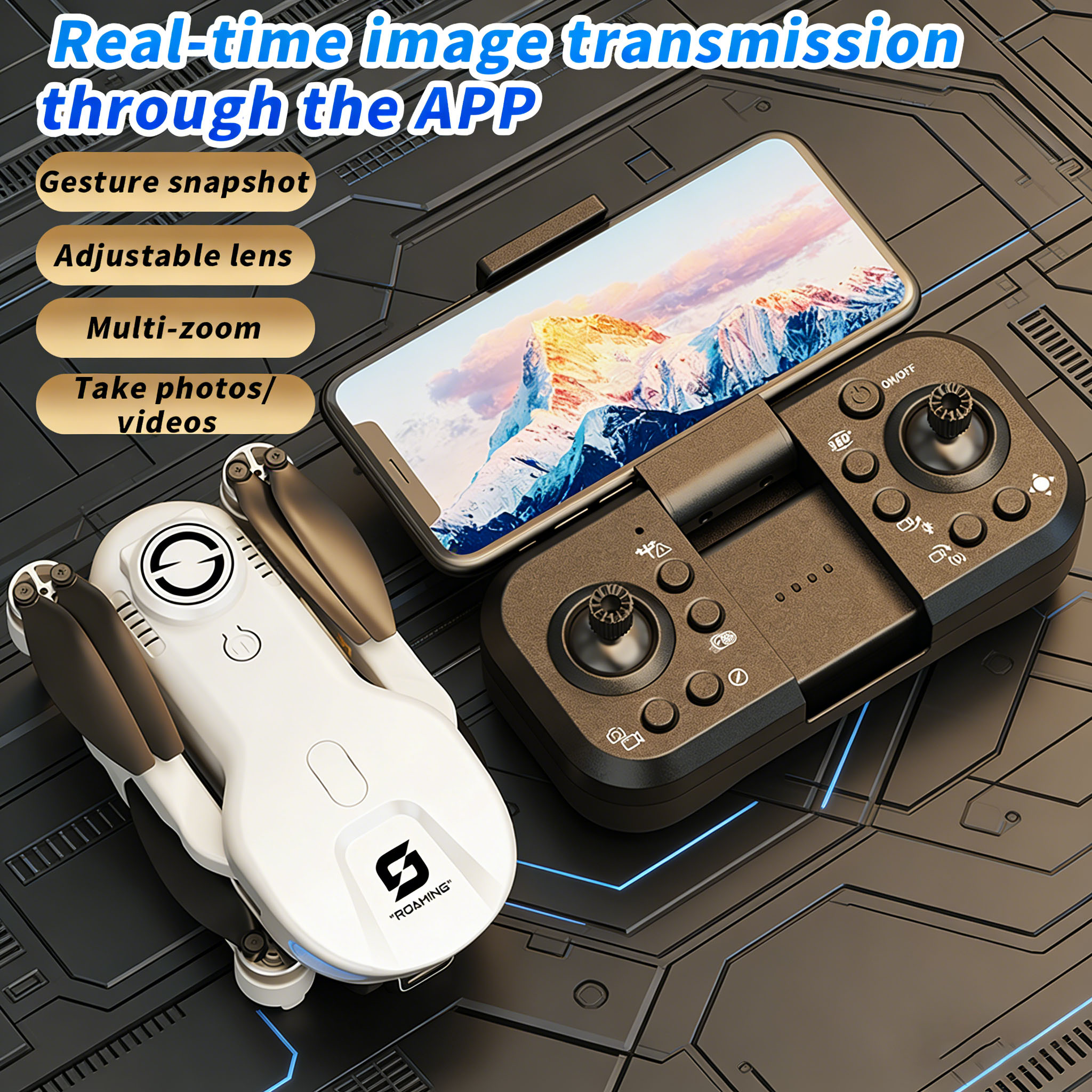HD 8K Professional GPS Drone w - Drone Kit Hexacopter 评论和价格