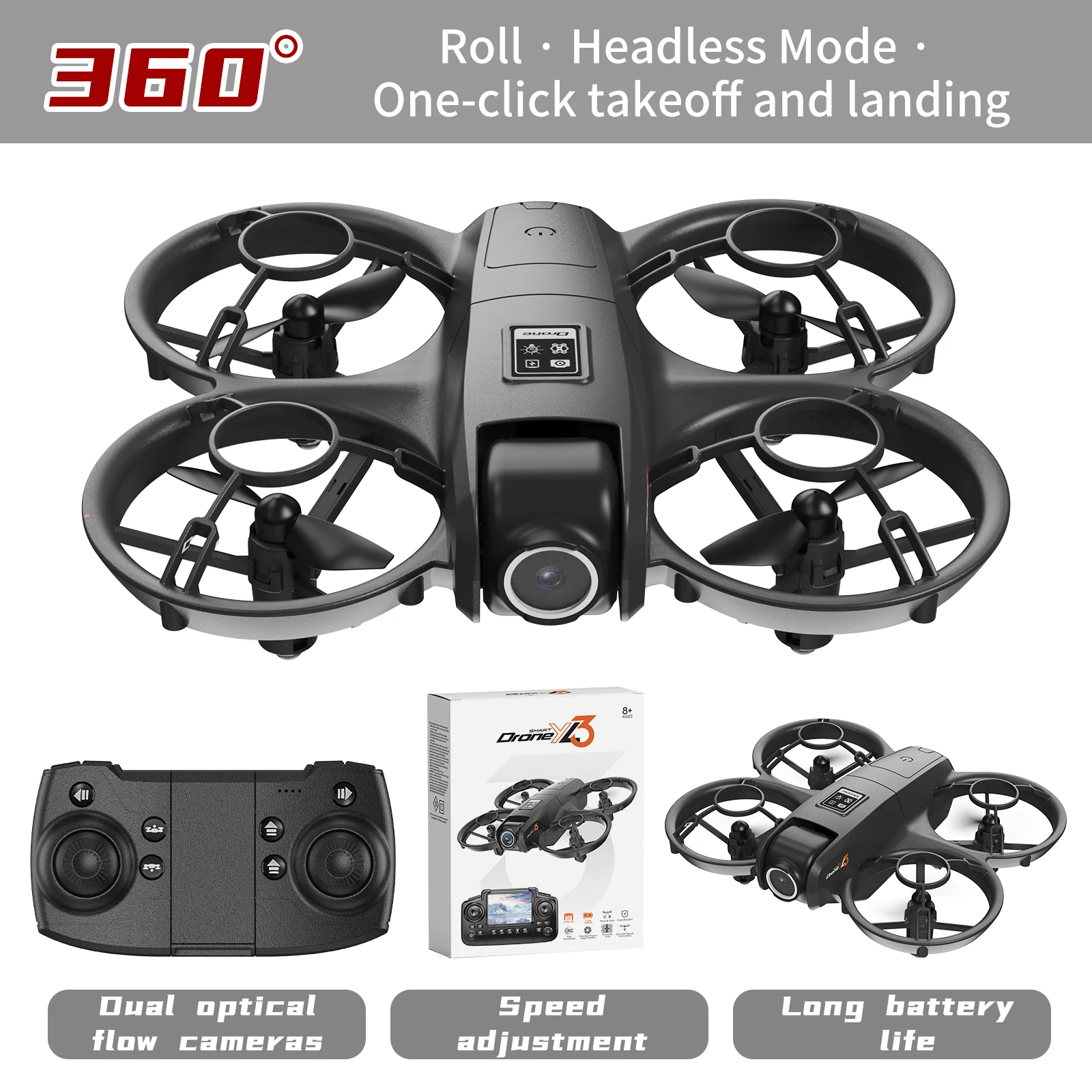 New YL3 RC Drone 8K 1080P Wide - Drone Kit Professional 评论和价格