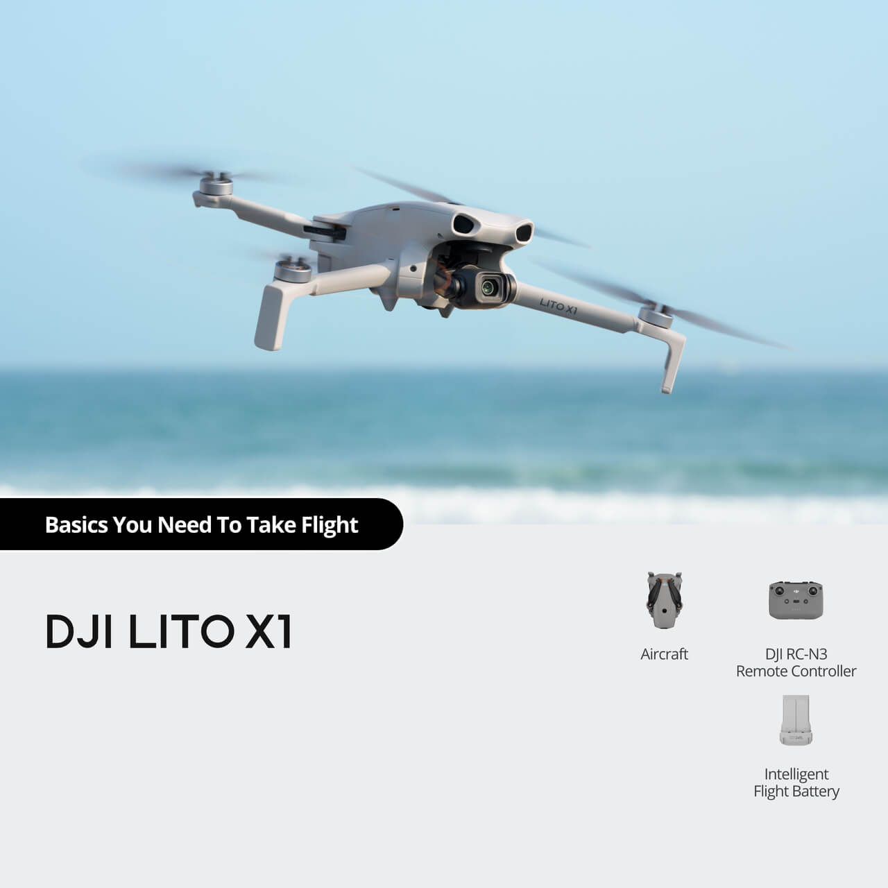 Lito X1 Smooth Flight Kit RC-N - Drone Kit With Camera 评论和价格