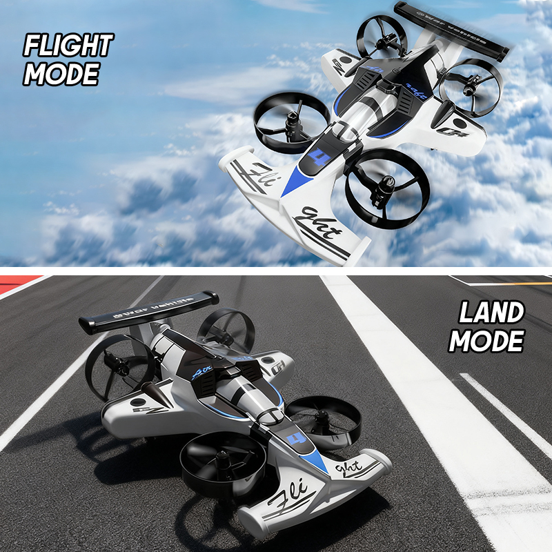 2in1 Mini Drone Air-Ground Fly - Drone Kit Professional 评论和价格