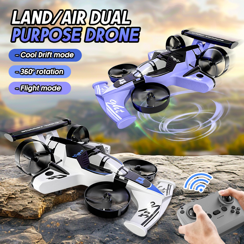 2in1 Mini Drone Air-Ground Fly - Drone Kit Professional 评论和价格