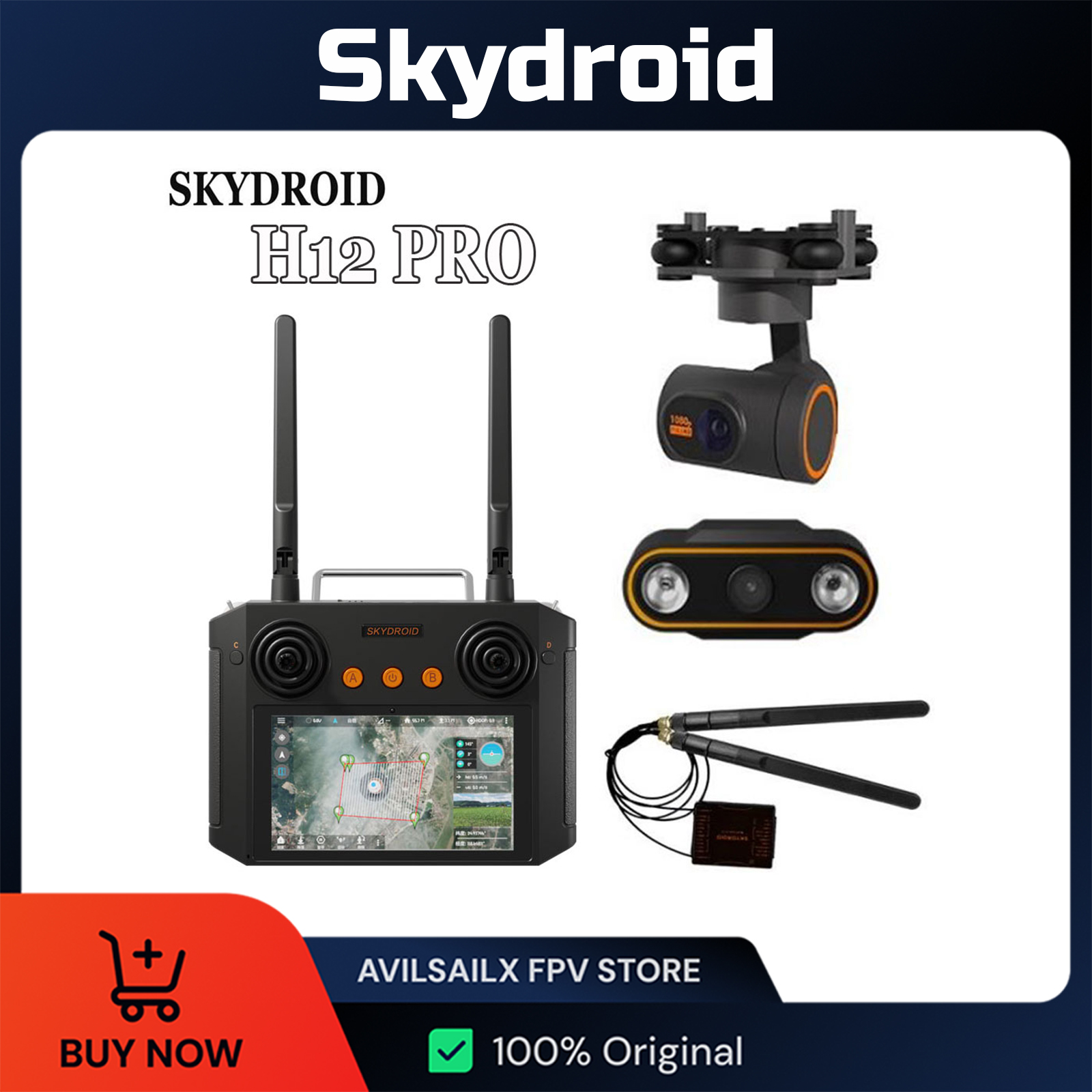 Skydroid H12 PRO Remote Contro - Drone Kit Hexacopter 评论和价格