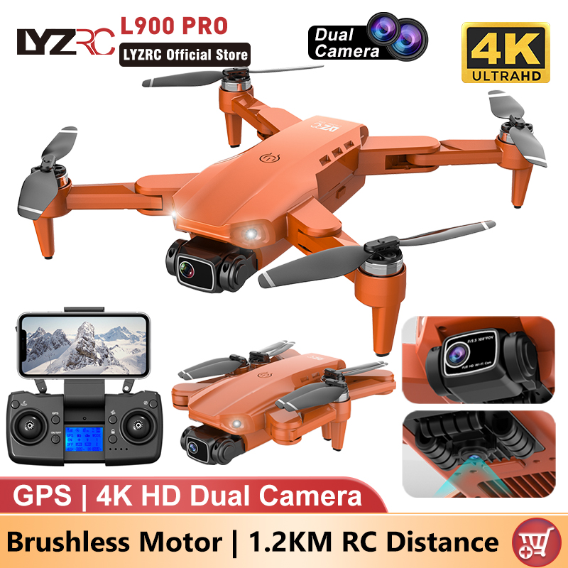 LYZRC L900 PRO GPS Drone 4K Pr - Drone Kit Vtol 评论和价格