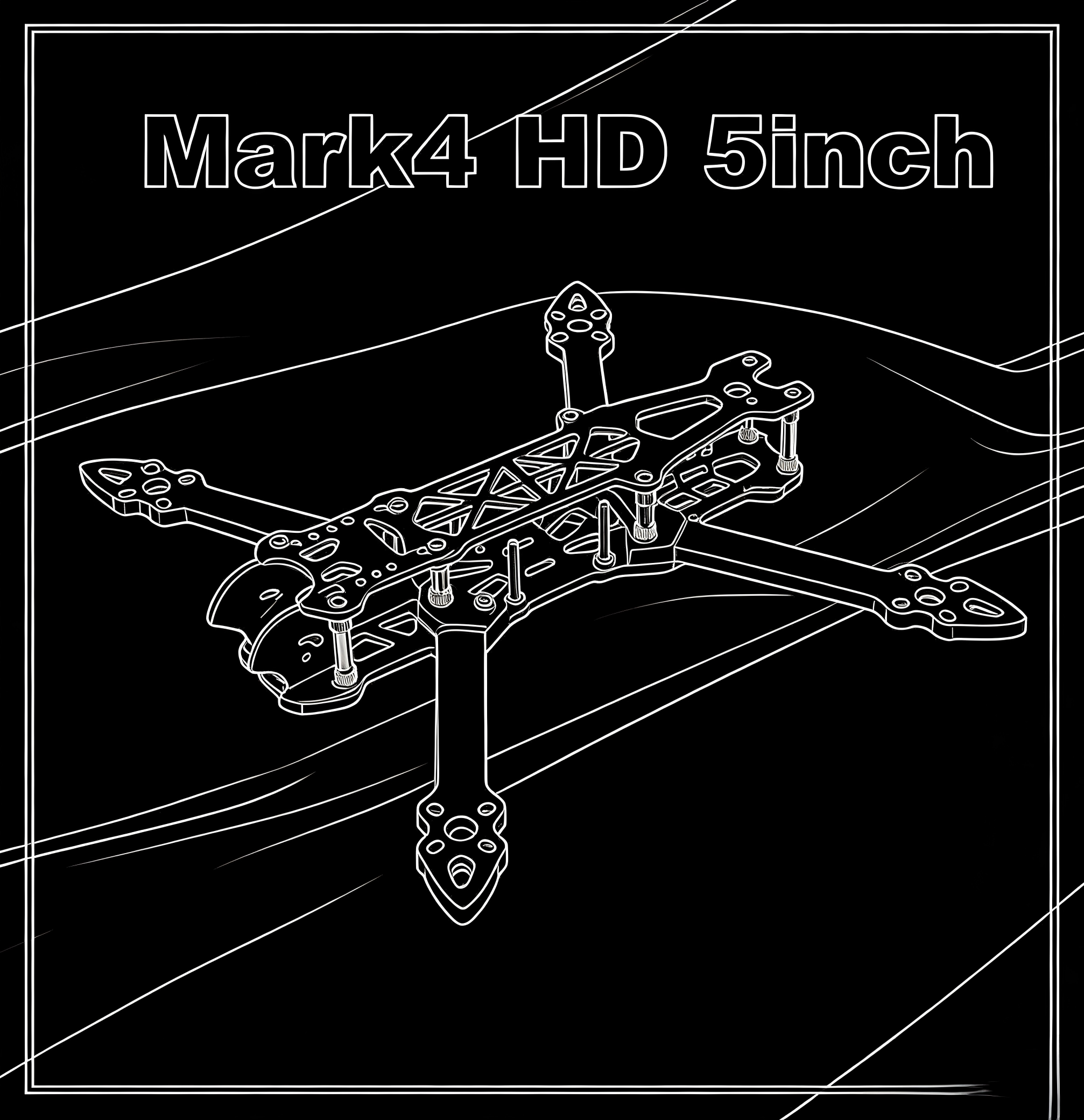 MARK4 V2 Mark 4 V2 5inch 240mm - Drone Kit Octocopter 评论和价格