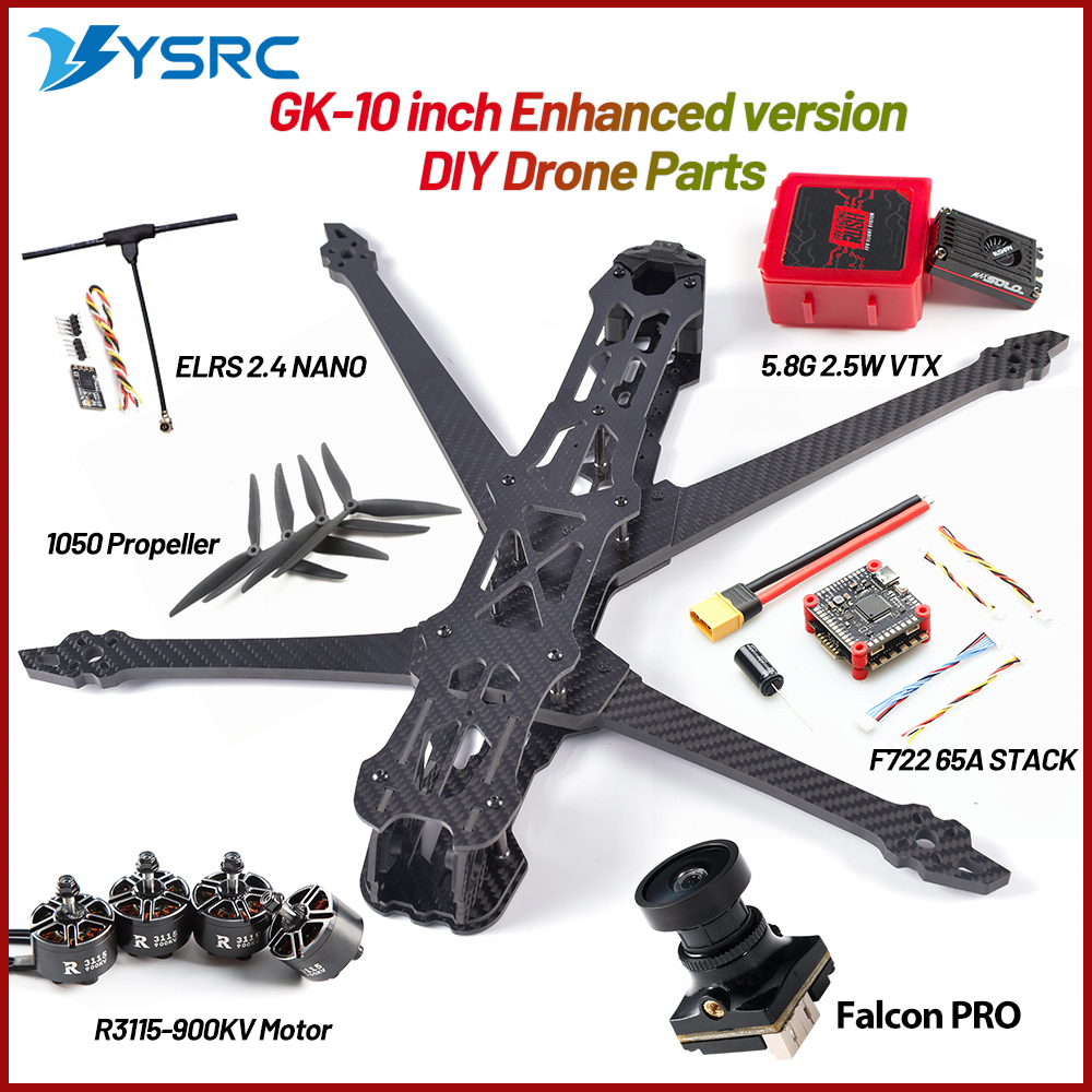 GK-V3 10 inch 435mm Wheelbase  - Drone Kit Fpv 评论和价格