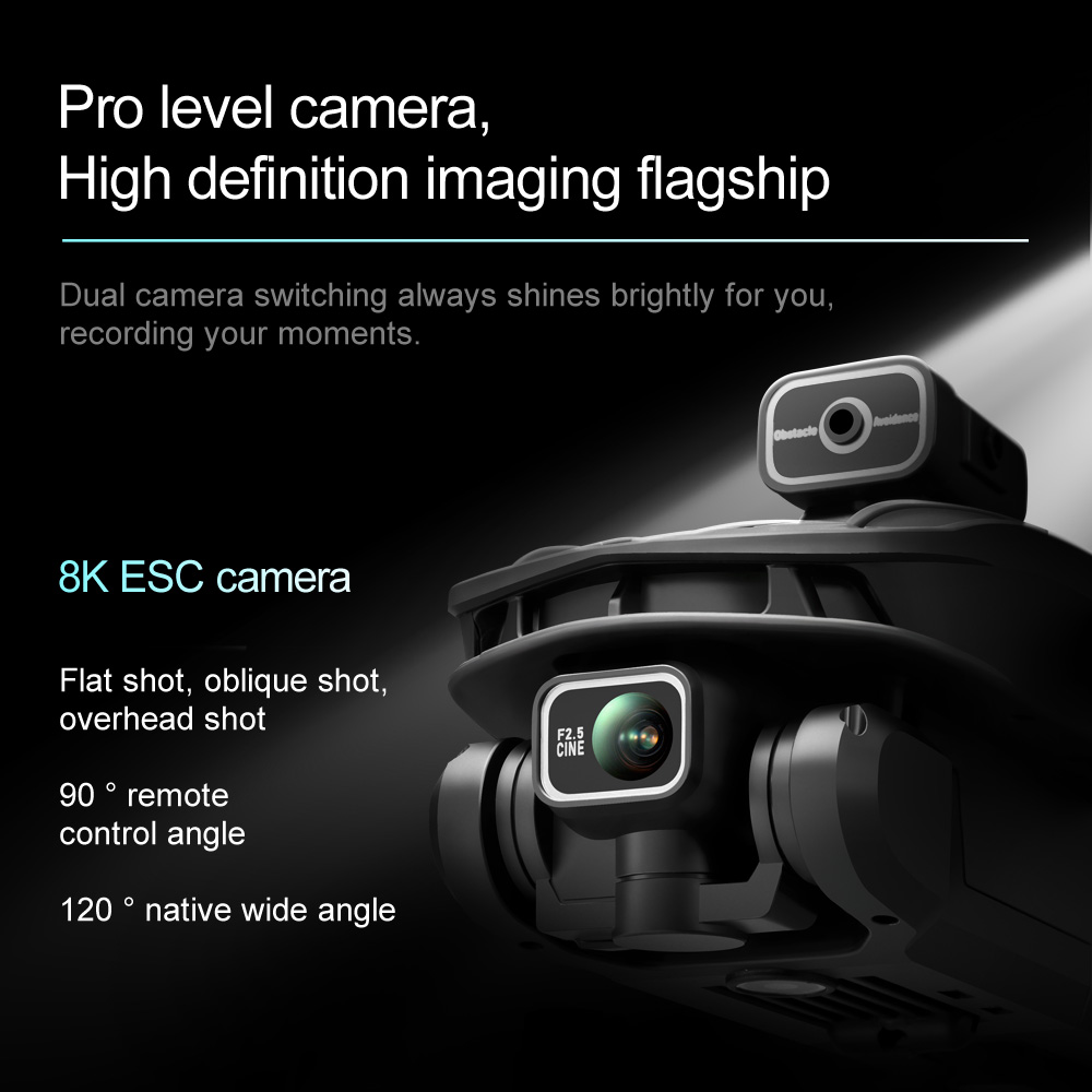 Lenovo V168 MAX 8K HD Drone 5G - Drone Kit Long Range 评论和价格